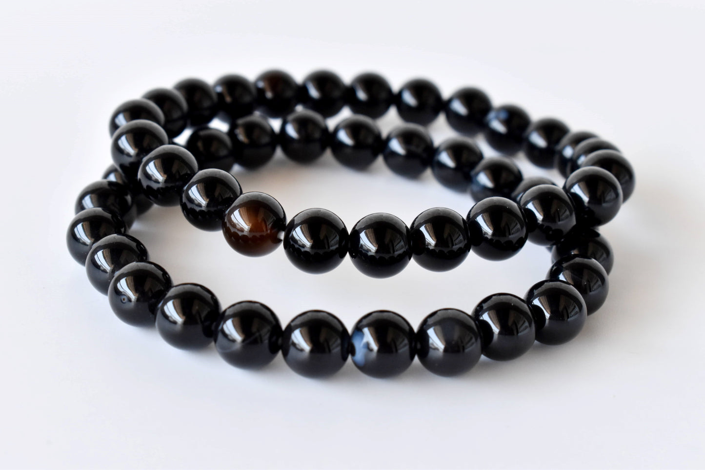 Black Onyx Gemstone Bracelet