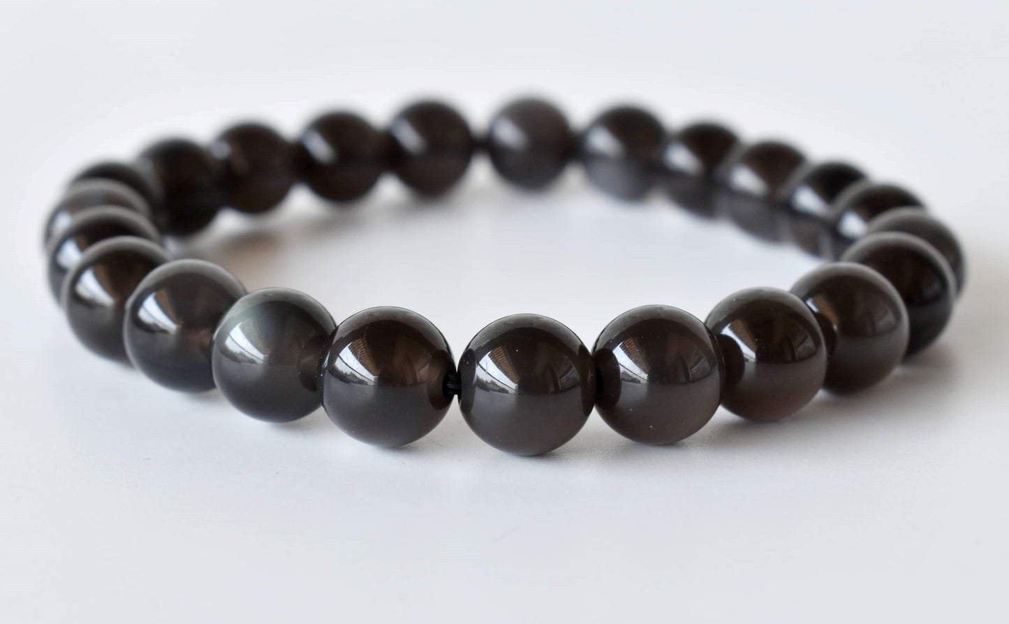 Black Obsidian Gemstone Bracelet
