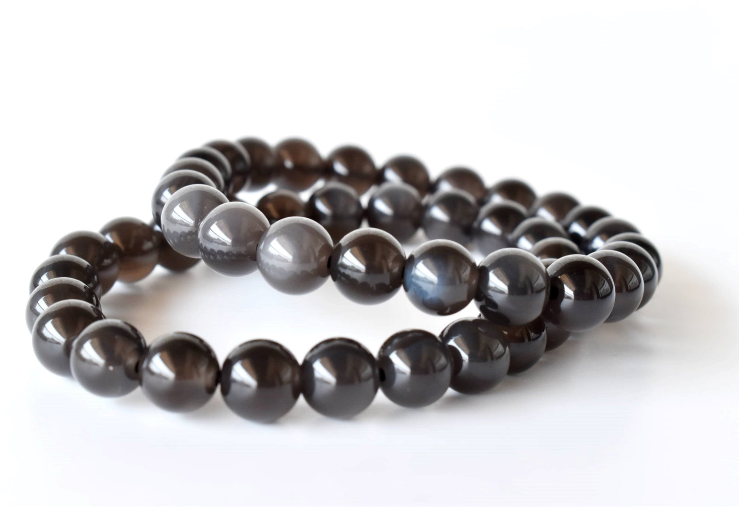 Black Obsidian Gemstone Bracelet