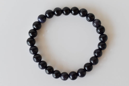 Blue Sandstone Gemstone Bracelet