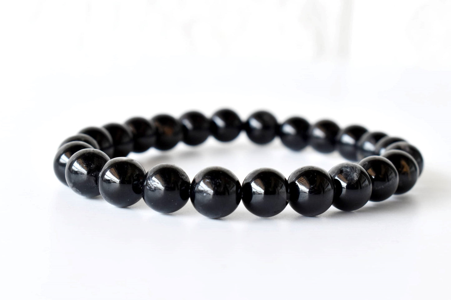 Black Tourmaline Gemstone Bracelet