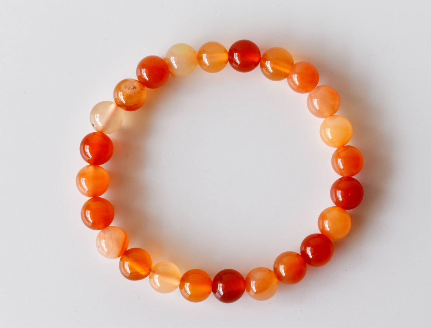 Carnelian Gemstone Bracelet