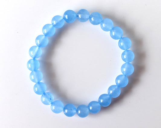 Chalcedony Gemstone Bracelet