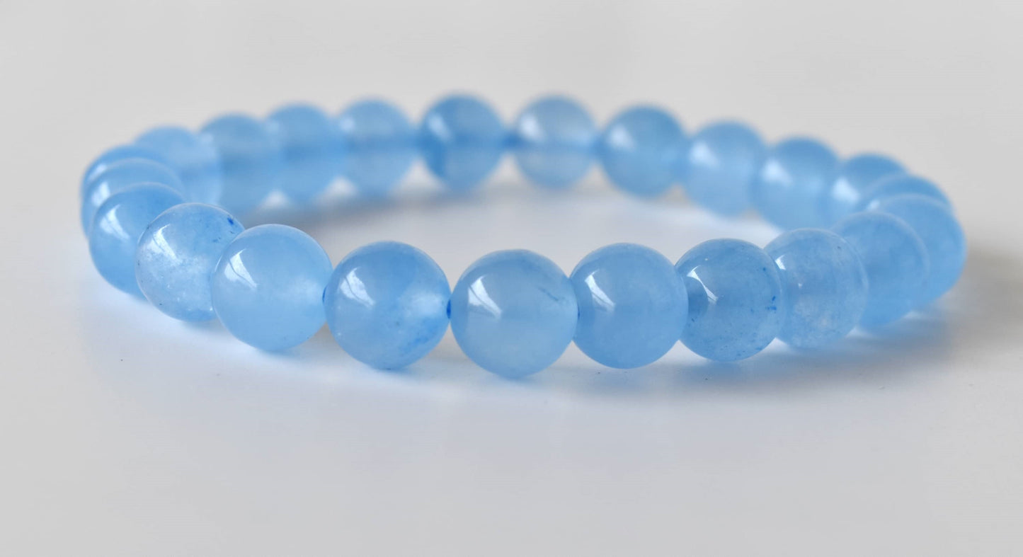 Chalcedony Gemstone Bracelet