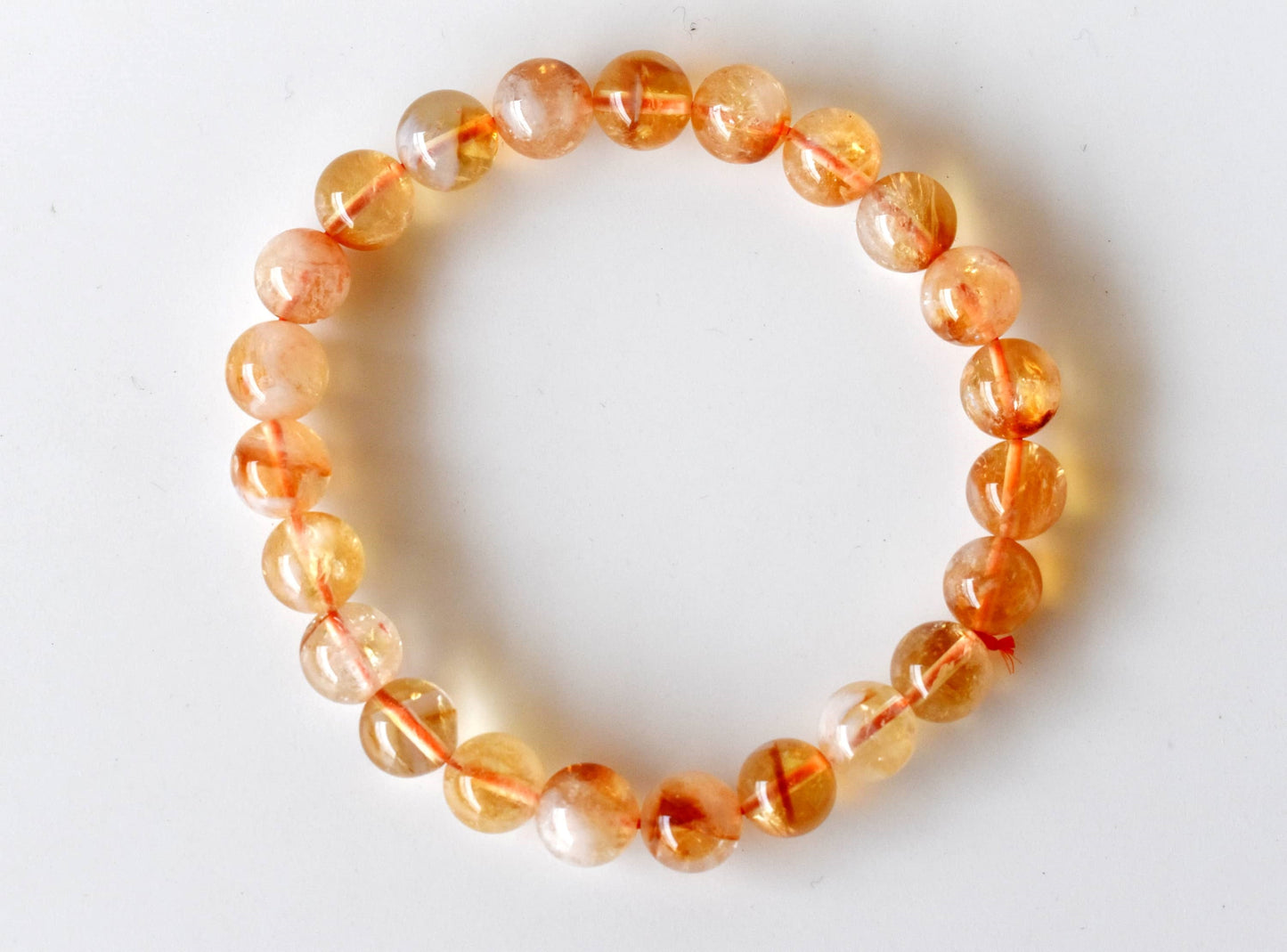 Natural Citrine Gemstone Bracelet