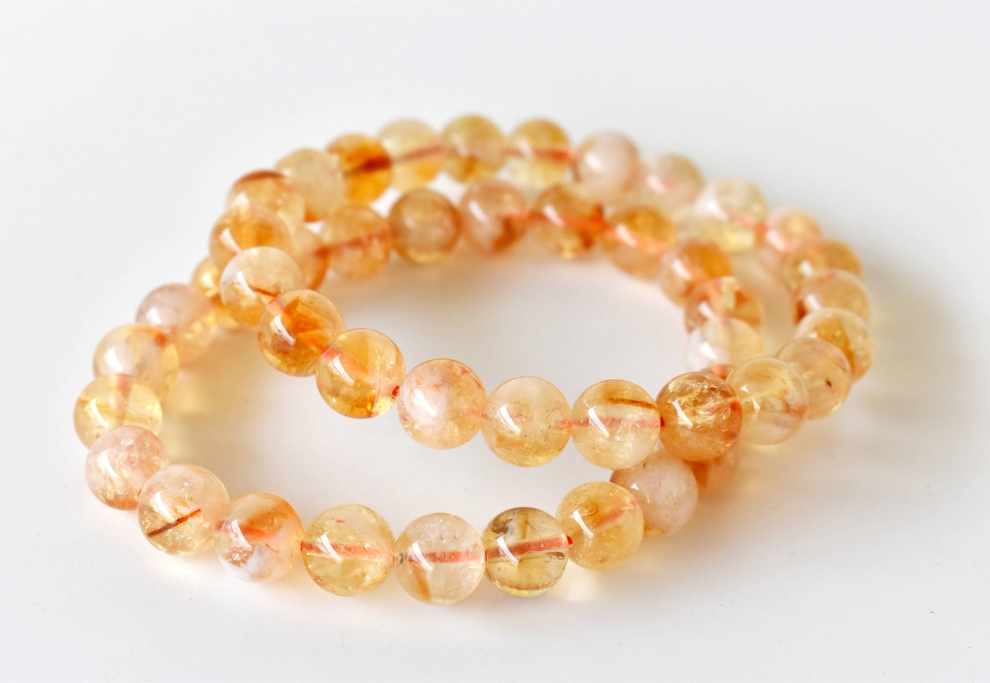 Natural Citrine Gemstone Bracelet