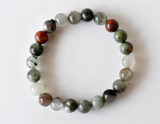 Conglomerate Gemstone Bracelet