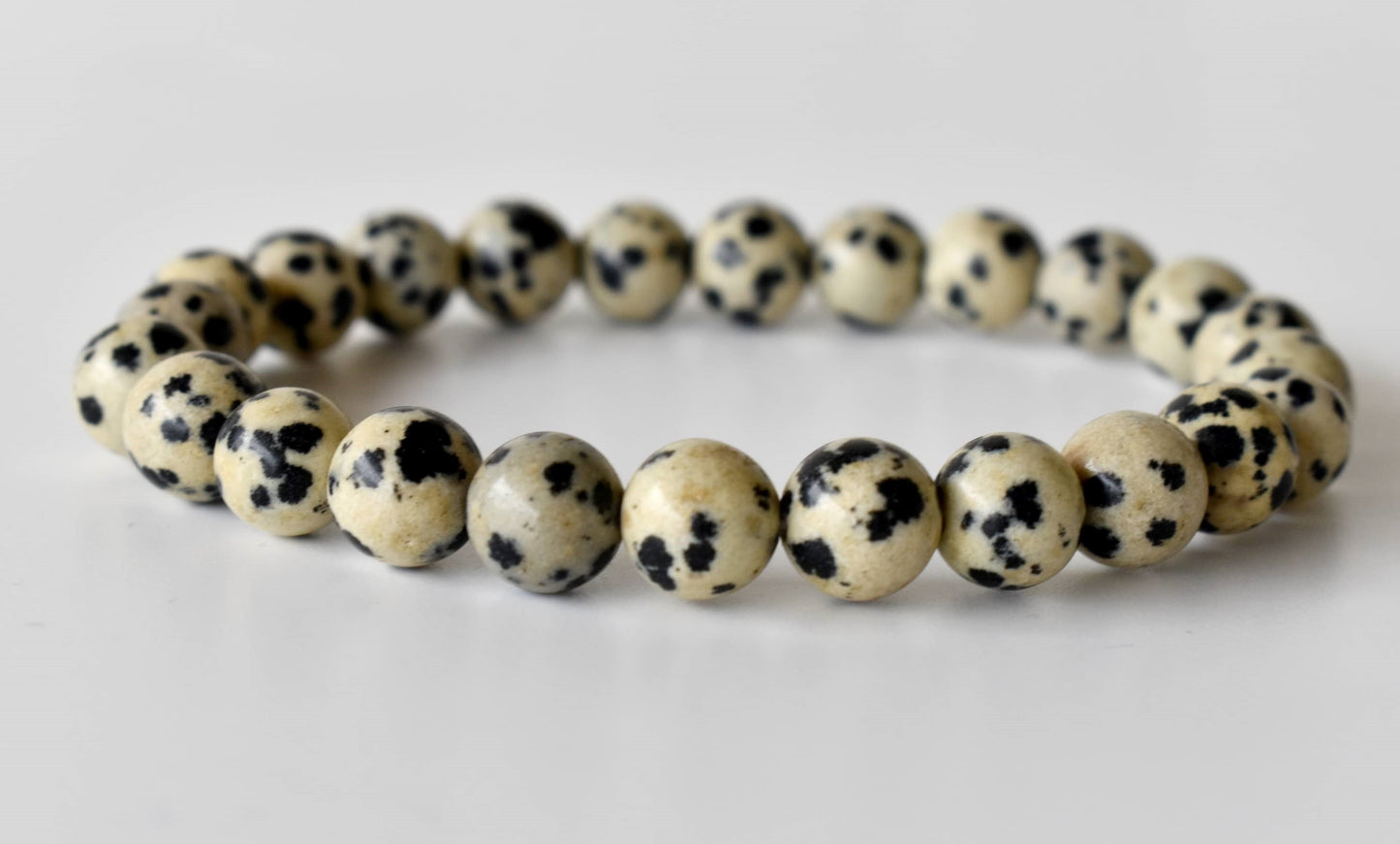 Dalmatian Jasper Gemstone Bracelet