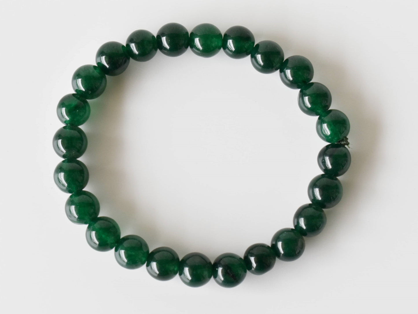 Green Jade Gemstone Bracelet