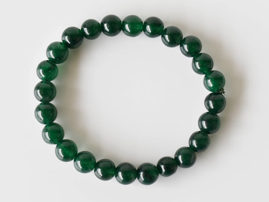 Green Jade Gemstone Bracelet