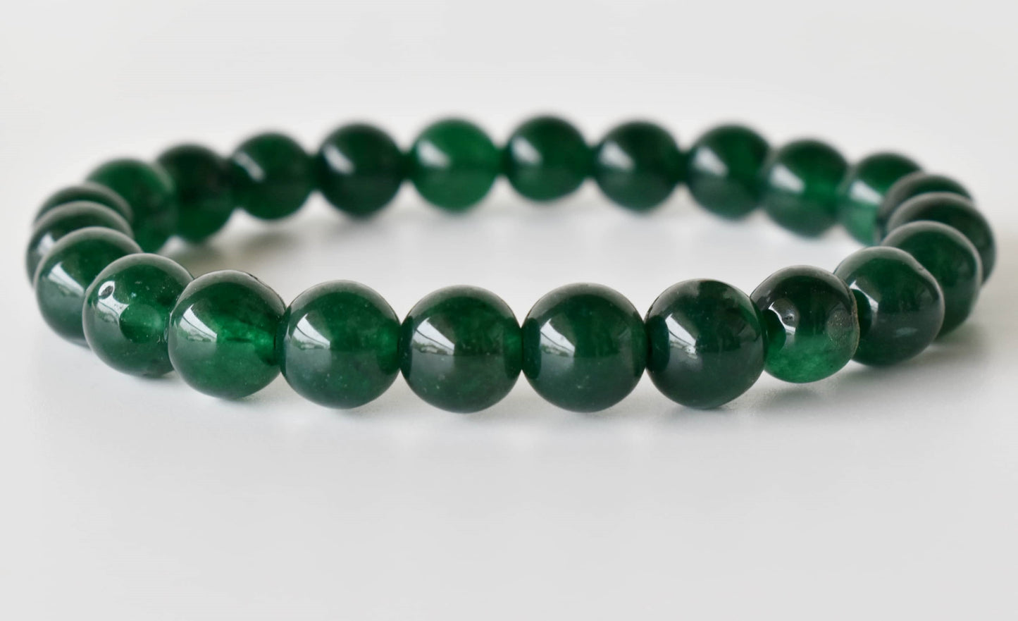 Green Jade Gemstone Bracelet