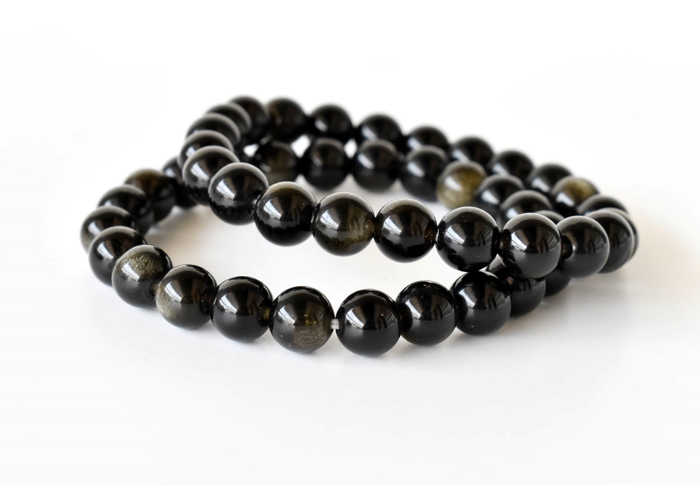 Golden Obsidian Gemstone Bracelet