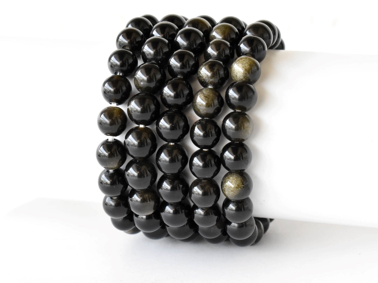 Golden Obsidian Gemstone Bracelet