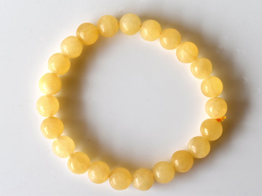 Honey Calcite Gemstone Bracelet
