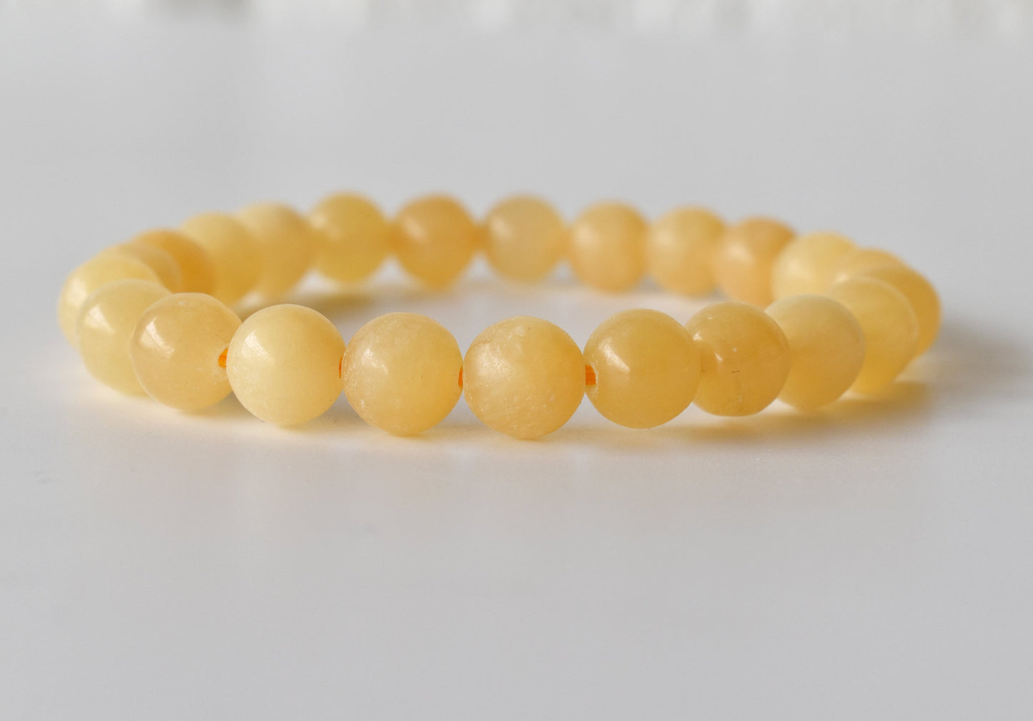 Honey Calcite Gemstone Bracelet