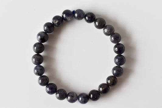 Iolite Gemstone Bracelet