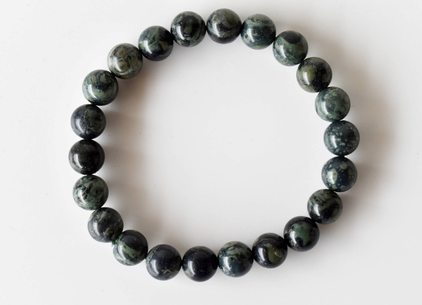 Kambaba Jasper Gemstone Bracelet