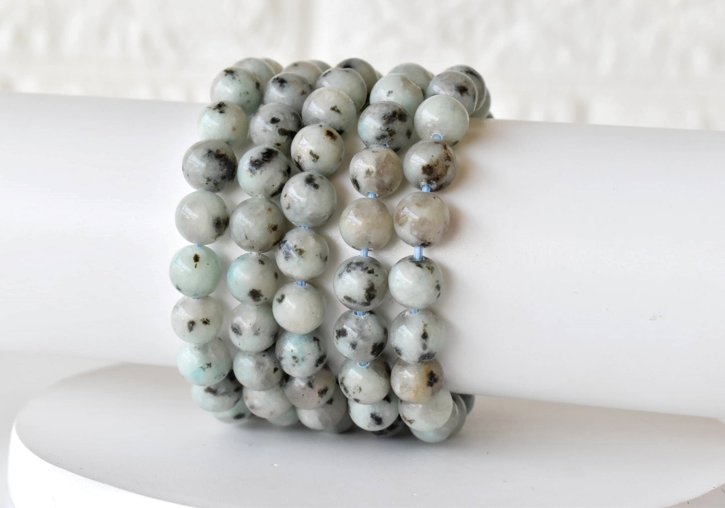 Kiwi Jasper Gemstone Bracelet