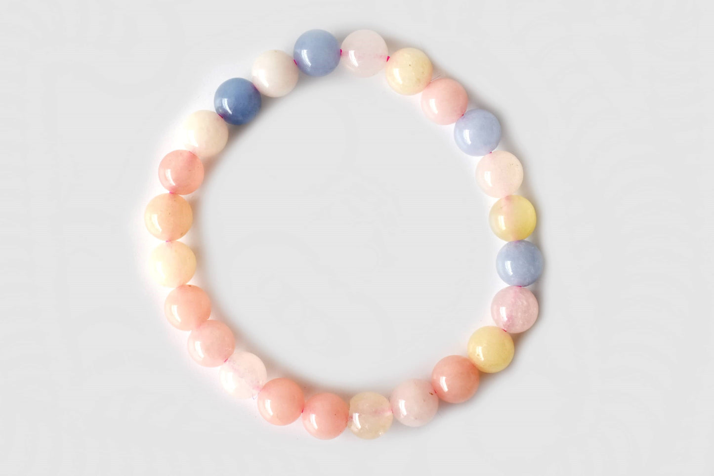 Morganite Gemstone Bracelet