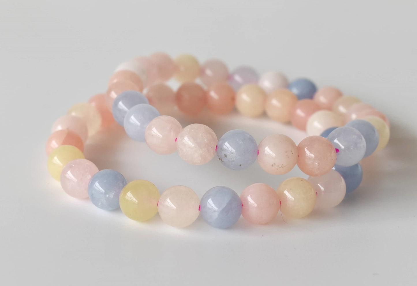 Morganite Gemstone Bracelet