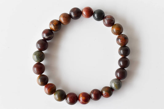Multi Picasso Jasper Gemstone Bracelet