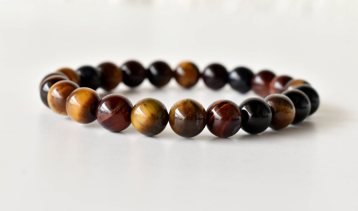 Multi Tiger Eye Gemstone Bracelet