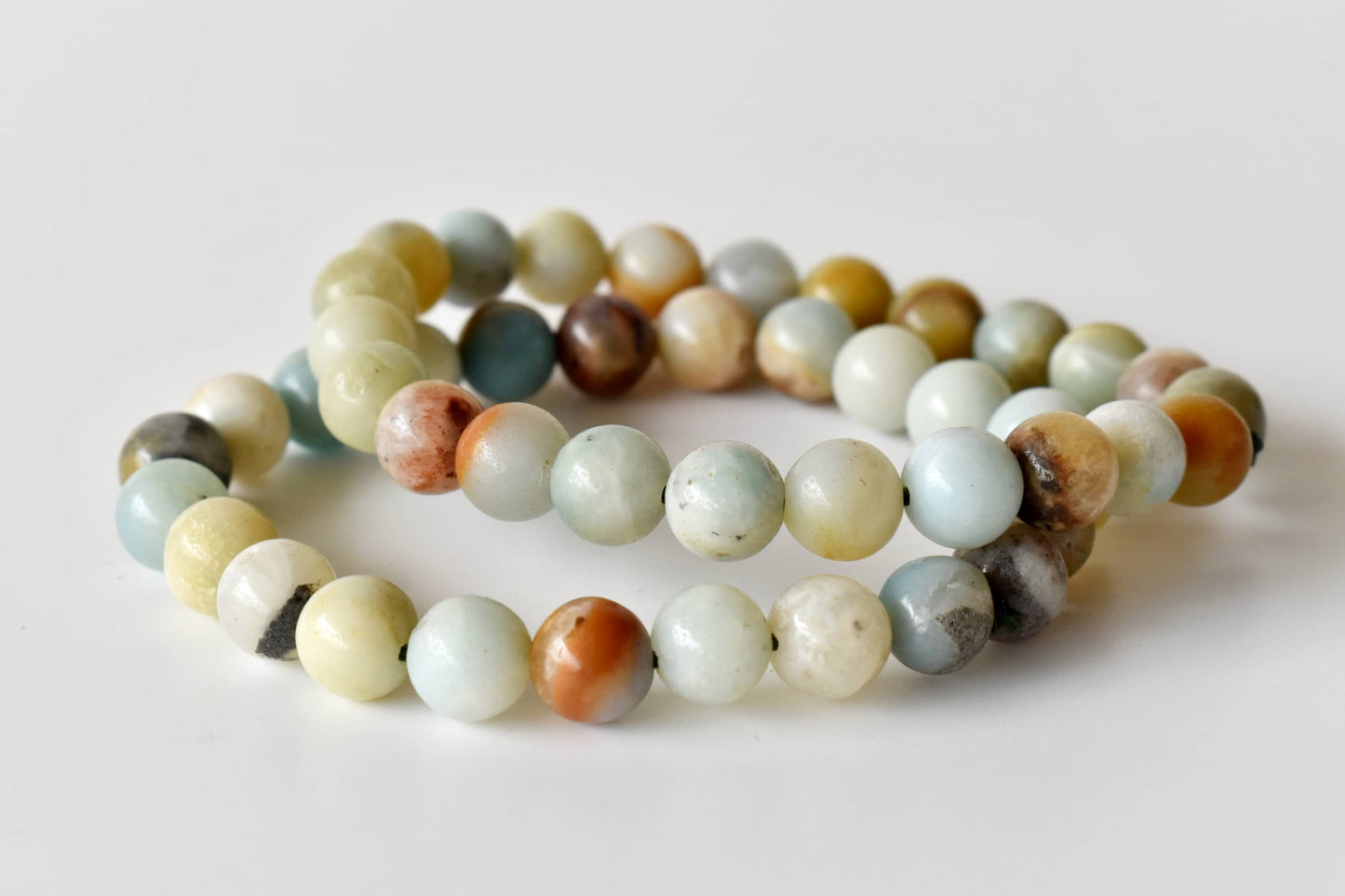 Multi Amazonite Gemstone Bracelet