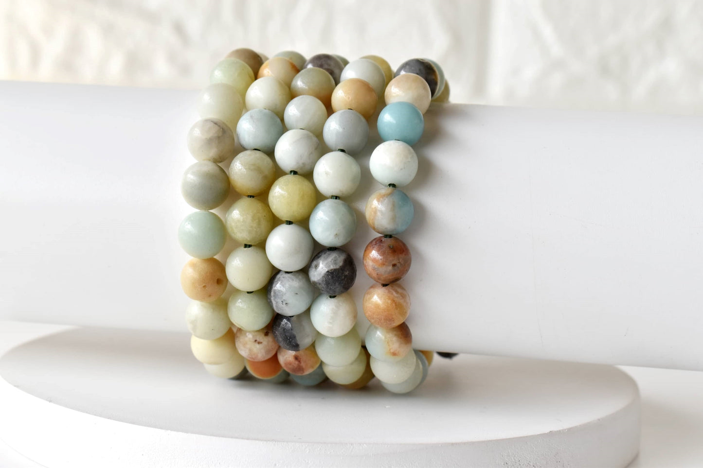Multi Amazonite Gemstone Bracelet
