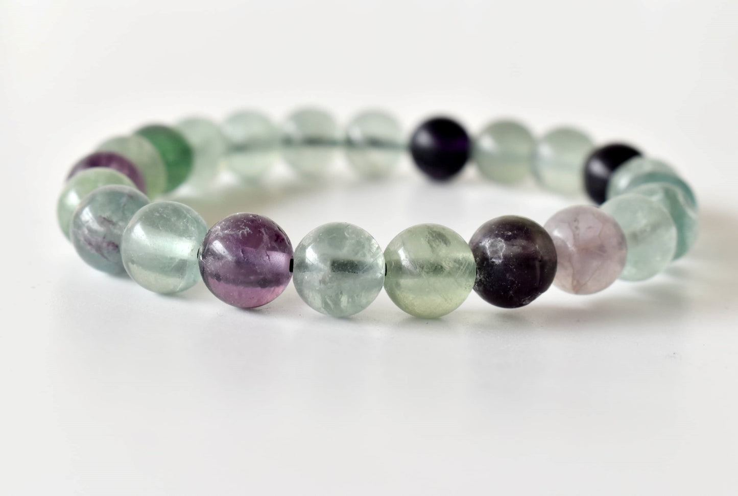 Multi Fluorite Gemstone Bracelet