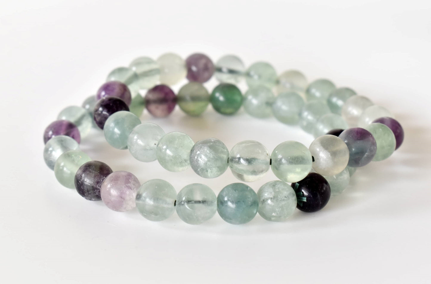 Multi Fluorite Gemstone Bracelet