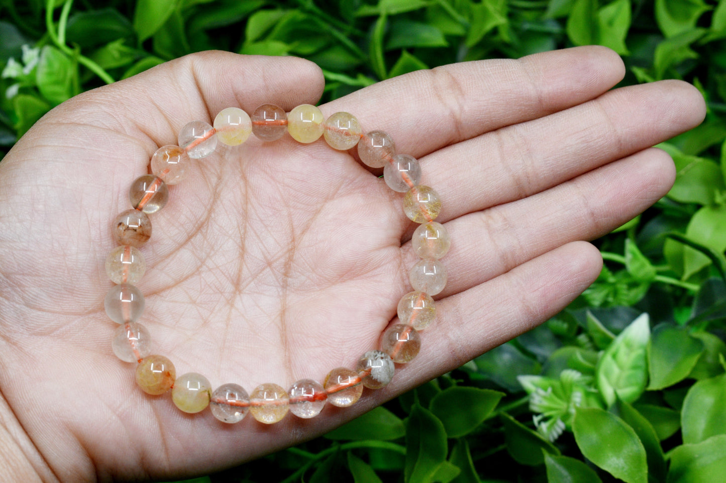 Mutli Rutile Gemstone Bracelet