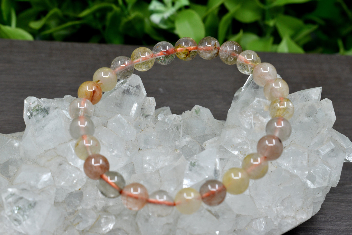 Mutli Rutile Gemstone Bracelet