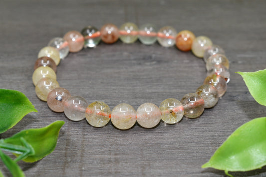 Mutli Rutile Gemstone Bracelet