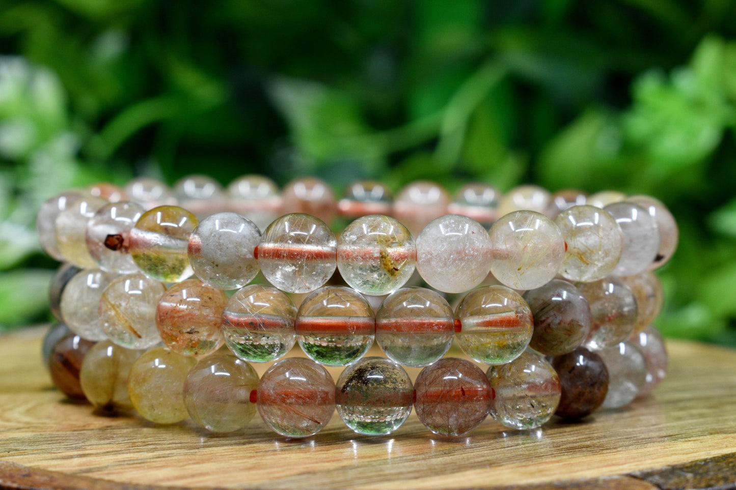 Mutli Rutile Gemstone Bracelet