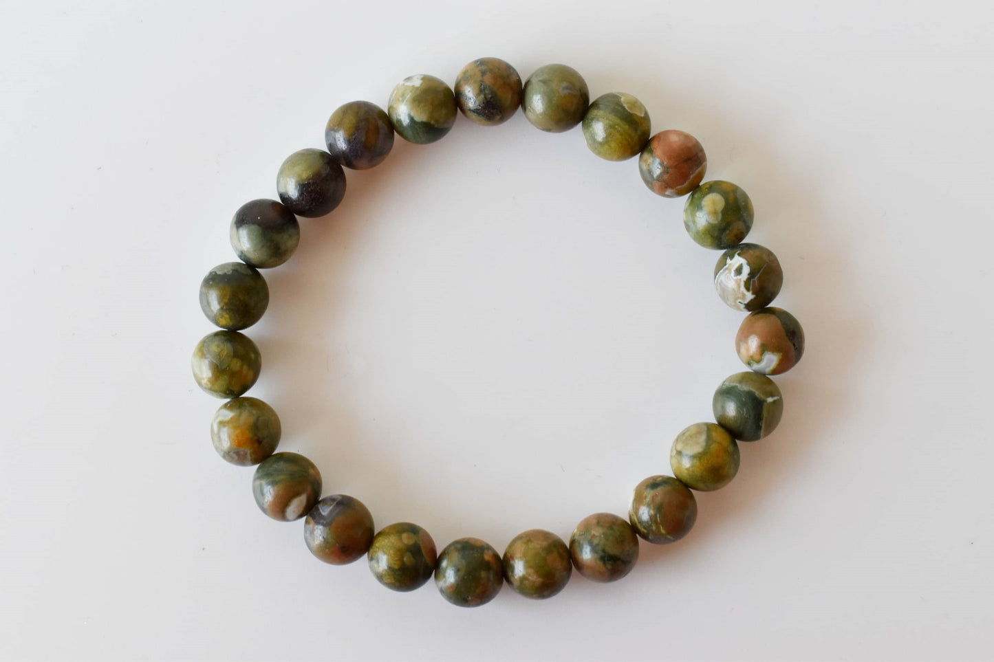 Ocean Jasper Gemstone Bracelet