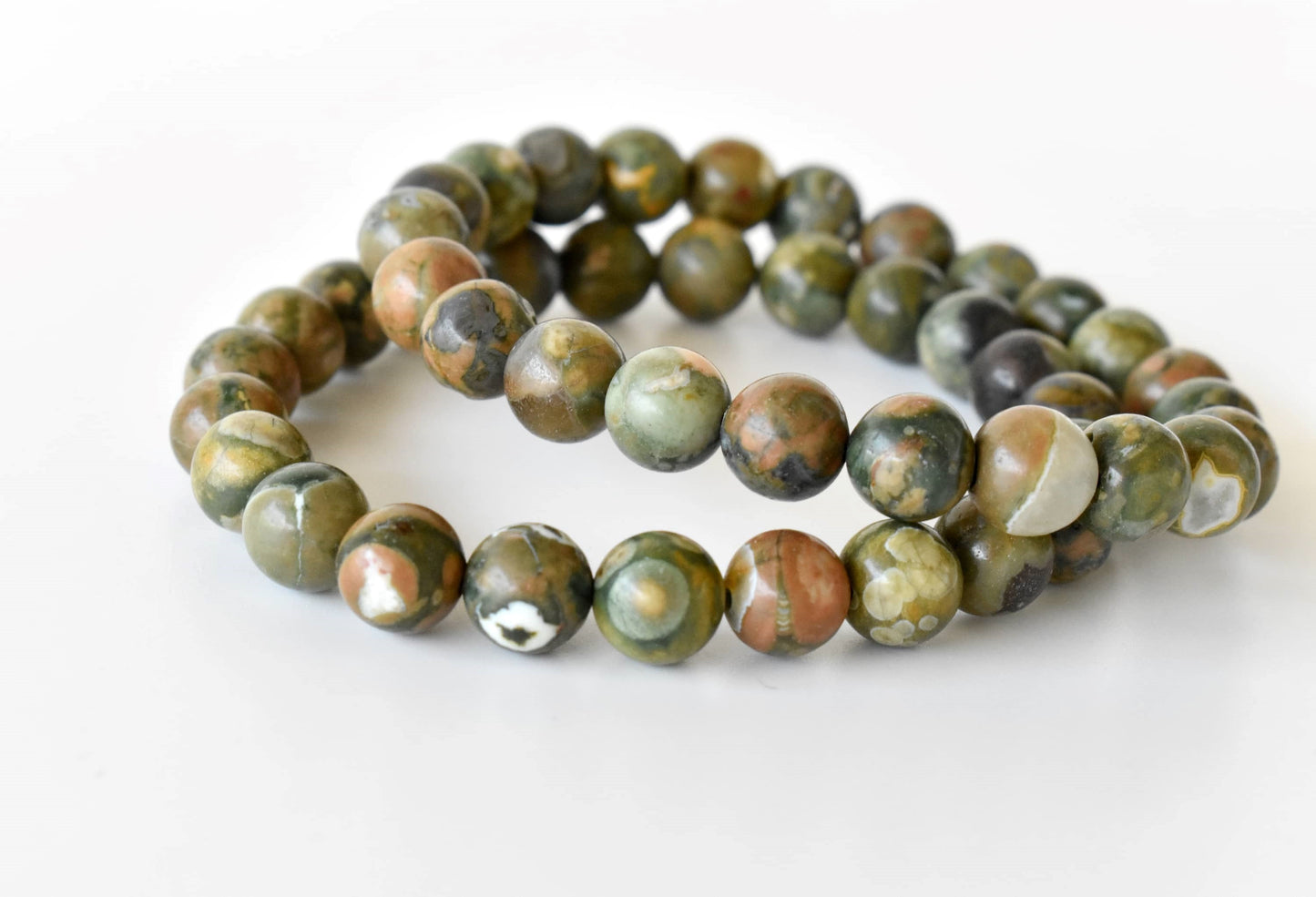 Ocean Jasper Gemstone Bracelet