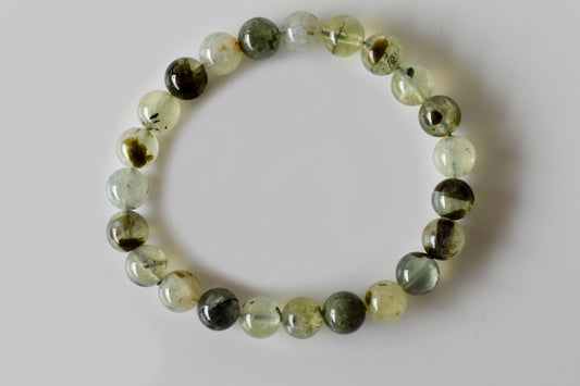 Phrenite Gemstone Bracelet