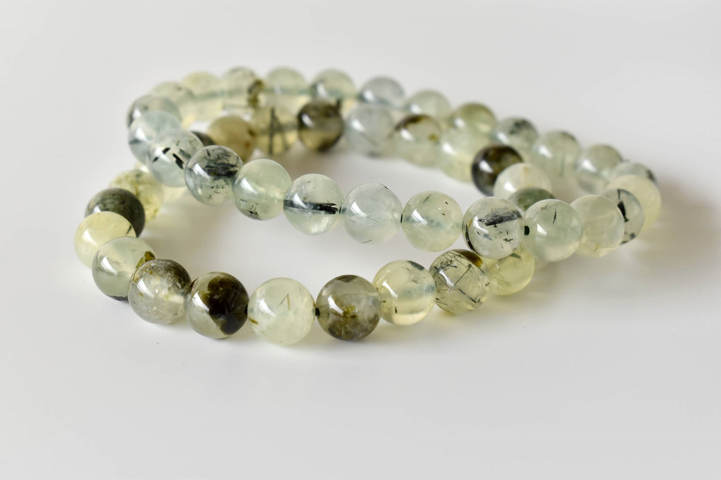 Phrenite Gemstone Bracelet