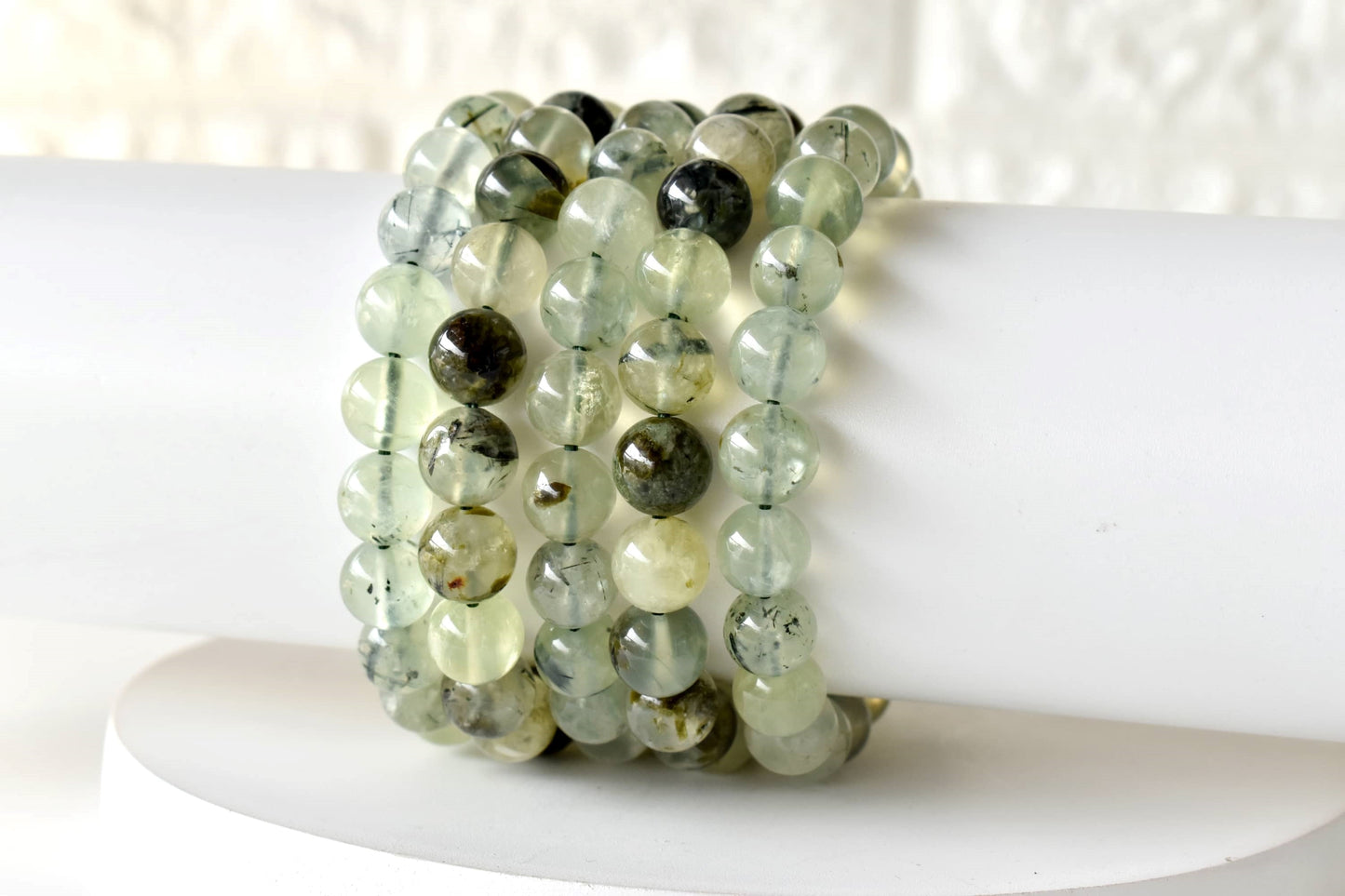 Phrenite Gemstone Bracelet
