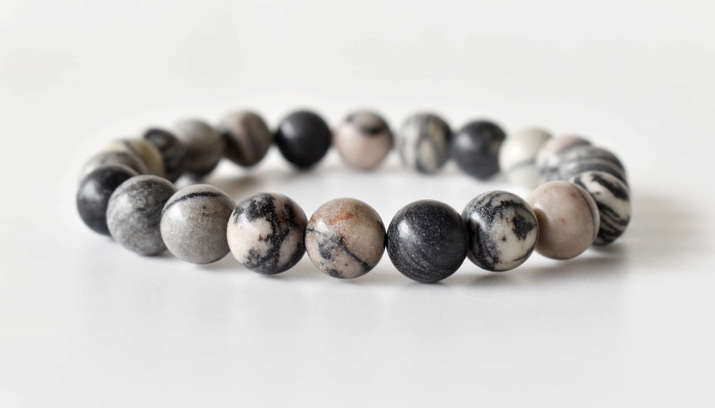 Picasso Jasper Gemstone Bracelet