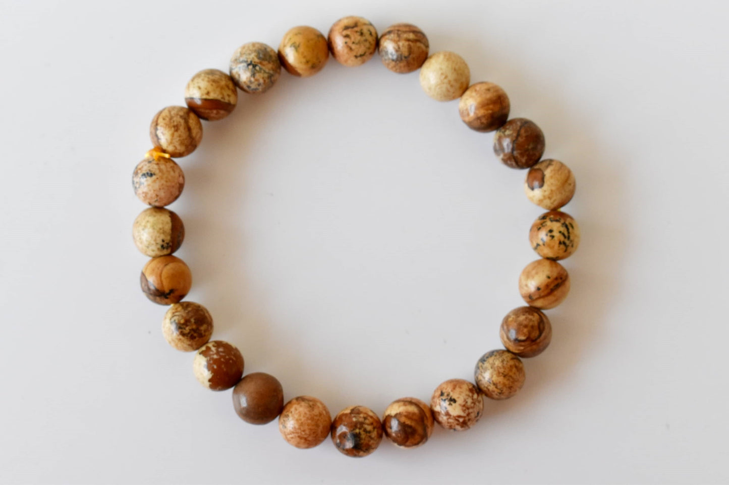 Picture Jasper Gemstone Bracelet