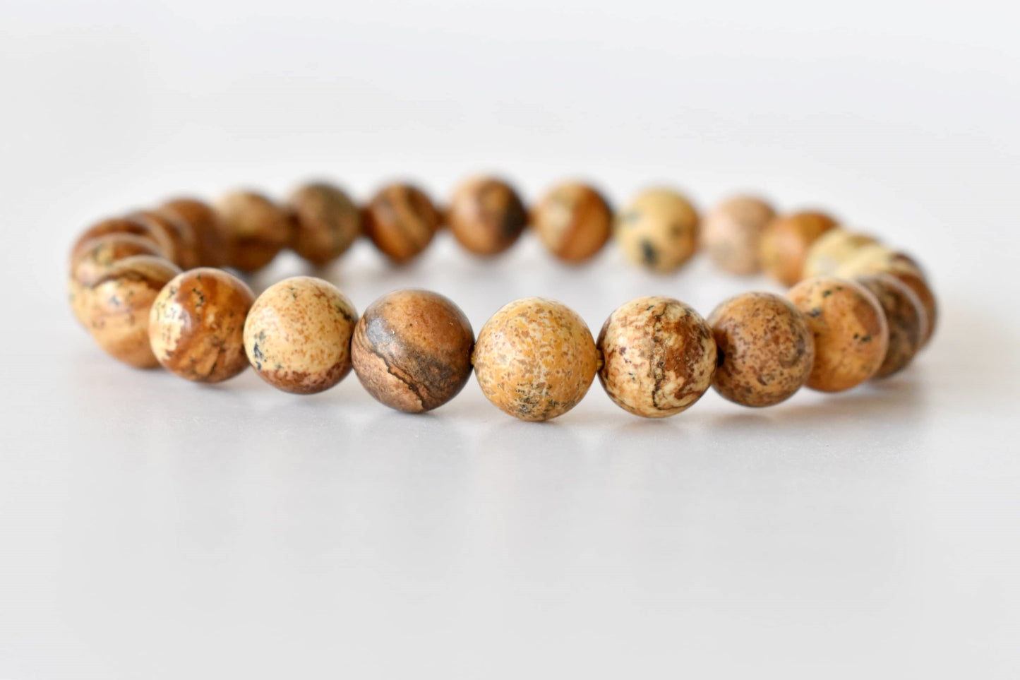 Picture Jasper Gemstone Bracelet