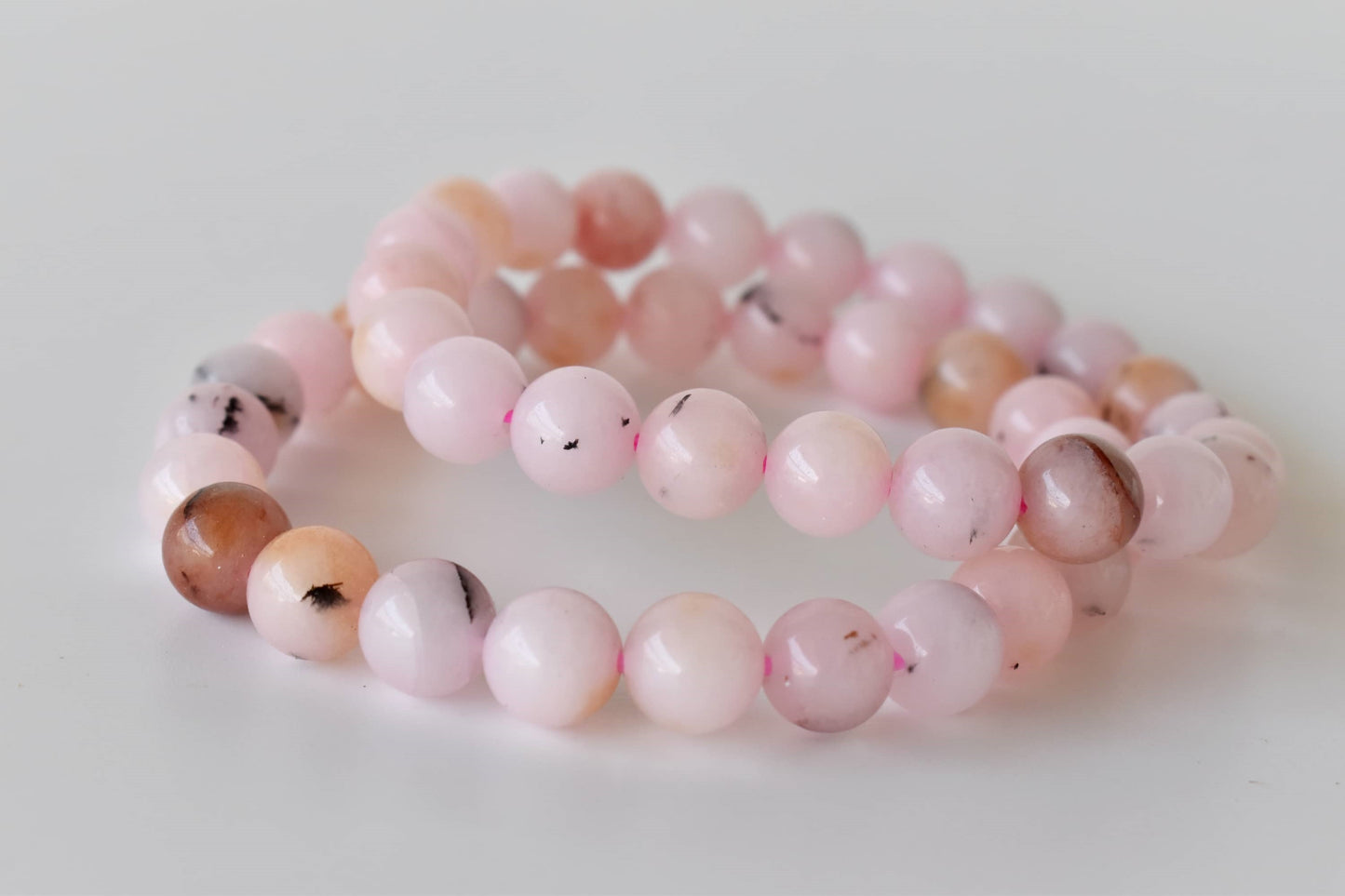 Pink Opal Gemstone Bracelet