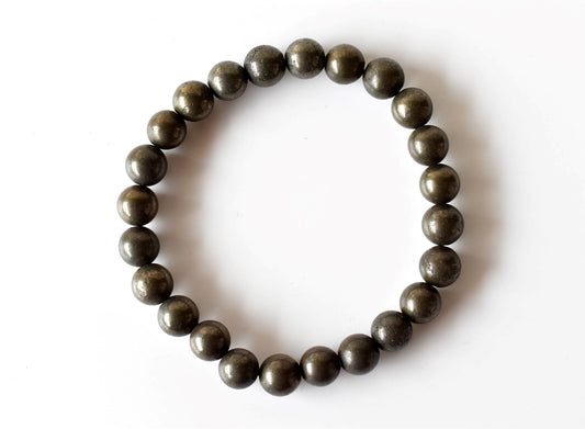 Pyrite Gemstone Bracelet