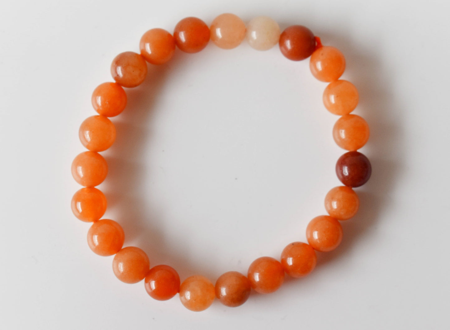 Red Aventurine Gemstone Bracelet