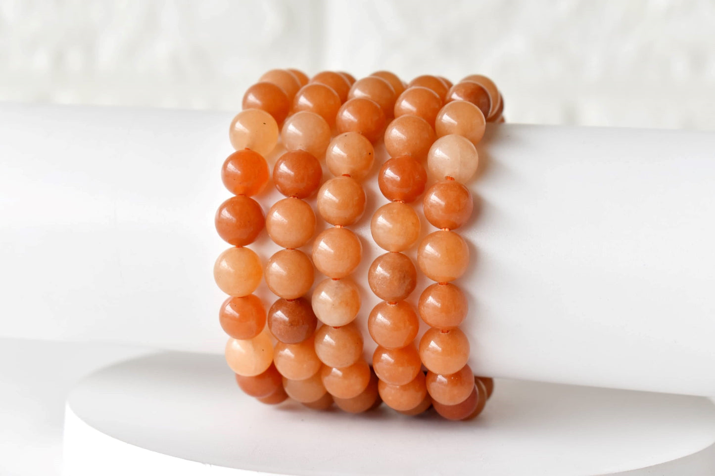 Red Aventurine Gemstone Bracelet