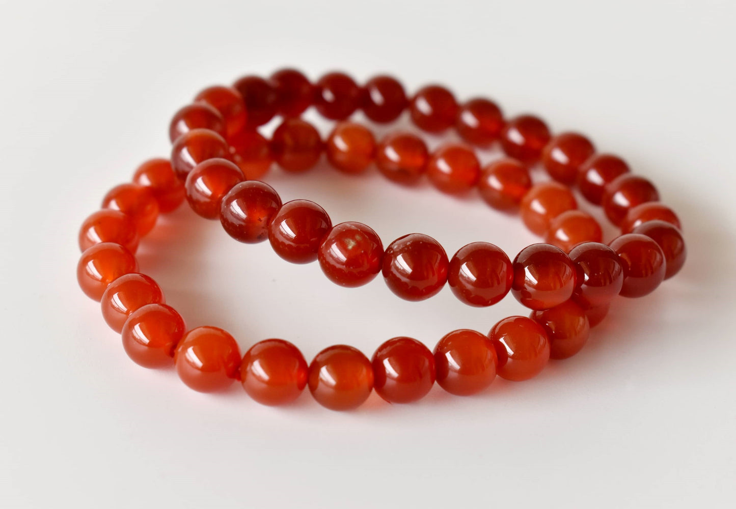 Red Onyx Gemstone Bracelet