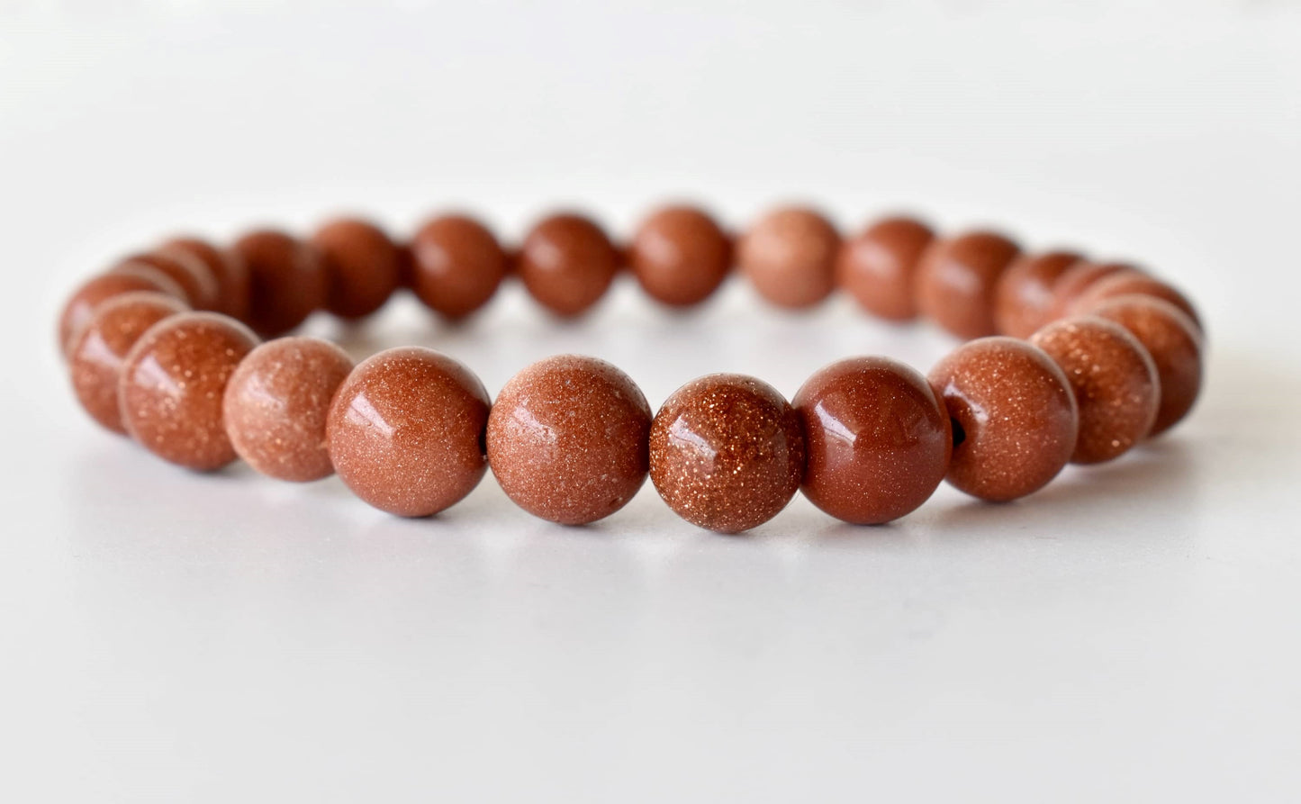 Red Sandstone Gemstone Bracelet