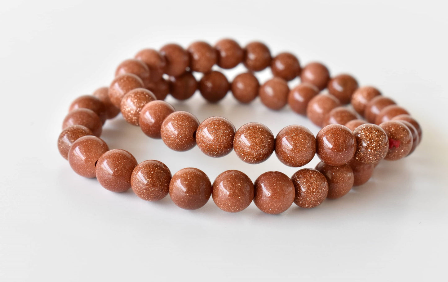 Red Sandstone Gemstone Bracelet