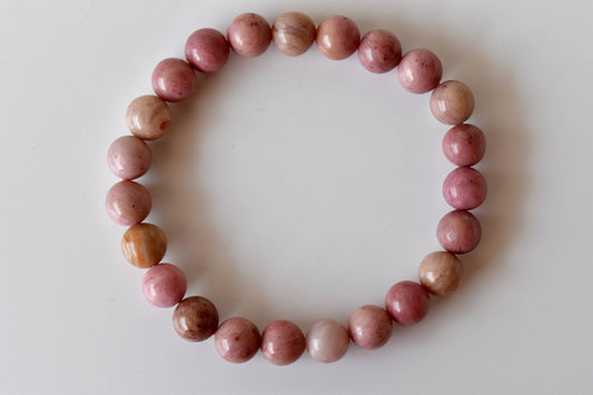 Rhodochrosite Gemstone Bracelet